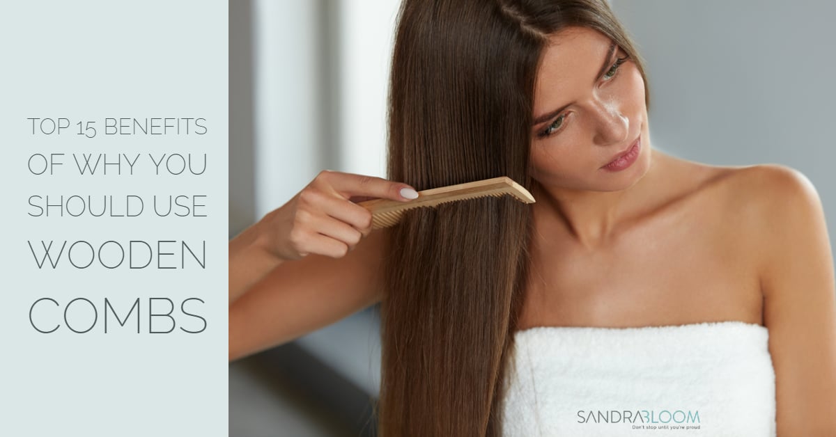 a wooden comb is good for healthy hair