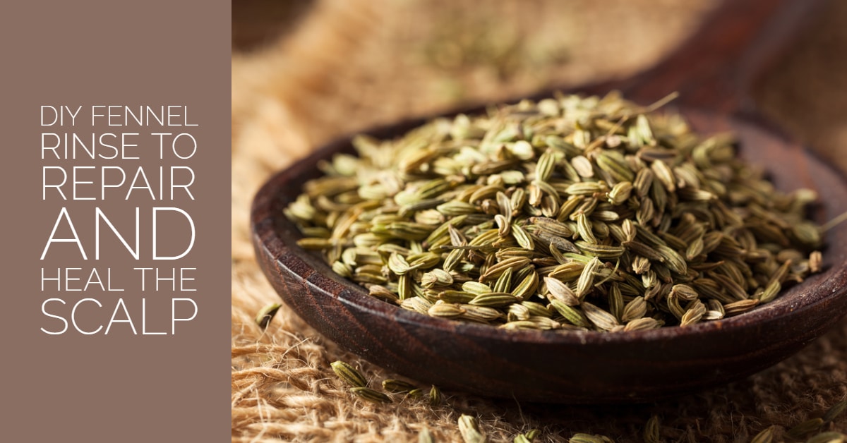 Fennel is healthy for your scalp